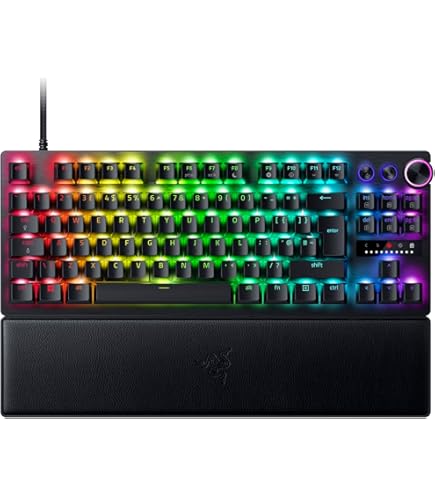 Razer Huntsman V3 Pro Mini Keyboard, Analogue Switches, 60