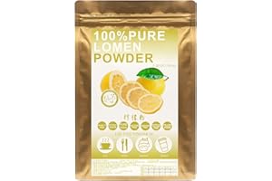 Plant Gift 100% Pure Lemon Powder 柠檬粉 Polvo de comida natural, fruta en polvo de Limón - batidos vegetarianos y bebidas no GM, sin gluten, cruda | 100 g