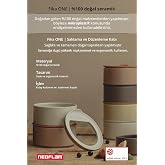 NEOFLAM FİKA One Seramik Saklama Kabı Gri 600 Ml D-NEONE060-07