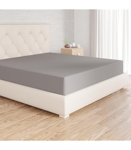 Etérea Drap-Housse Comfort Jersey Topper 180X200Cm - 200X200 Oekotex