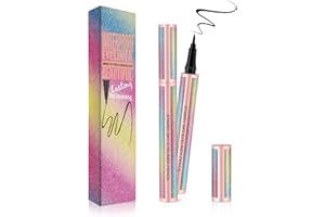 PROBUK Eyeliner Liquide Noir Waterproof, Embout Ultra-Précis pour Tracé Parfait, Eye Liner Noir Waterproof, Maquillage Durable et Confortable, Eye Liner Waterproof pour Tous Styles