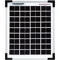 enjoysolar® Mono 5W Solarpanel 12V Solarmodul Monokristallin