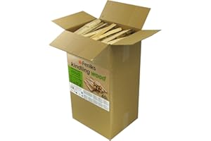 Feniks Bois d'allumage 40 litres (environ 10 à 11 kg) – Bois sec pour cheminée et barbecue (longueur env. 25 cm)