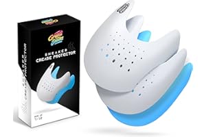 Graffiti Sneaks Shoe Crease Protector: Lightweight Sneaker Crease Protector with Strong Structure & Gel Insert for Cool Comfort - Easy-Swap Shoe Shields for Air Force 1, Dunks, Jordans