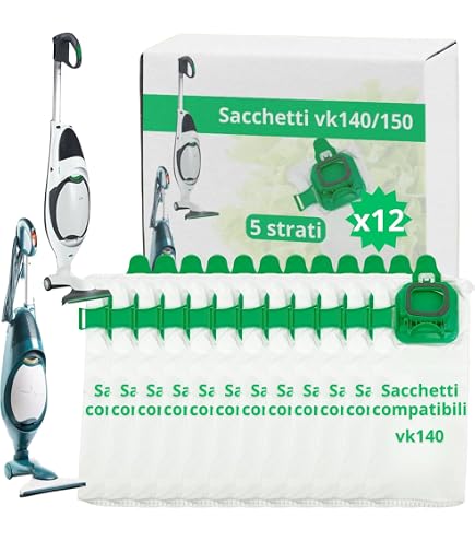 Sacchetti Folletto VK 140/150 FP con Profumi – Veneta Shop