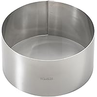 Anello Per Dessert Ibili Clasica - Acciaio Inox, Diametro 9 Cm, Altezza 4.5 Cm, Lavabile In Lavastoviglie - Foto 4