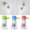 Tap Extender (Pack of 1 Random Color), Tap Extension, Kitchen Tap Extension, Water Tap Filter, Tap Extender Kitchen, Water Filter Tap Water Saving Faucet, Bathroom Tap Adjustable
