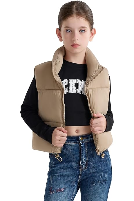 Gilet Pelliccia Bambina - Giubbino Smanicato Neonata - Vestito Caldo Per Bambino 1-10 Anni - Foto 5