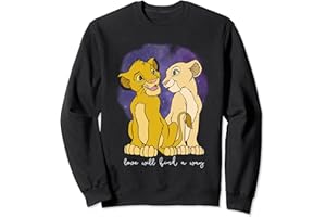 Disney Lion King Simba Nala Love Valentine's Sudadera