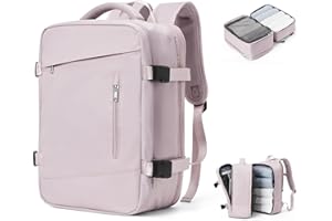 SZLX Borse da Cabina per Easyjet 45x36x20 Zaino da Viaggio aereo Bagaglio a Mano Zaino Ryanair 40x20x25 con porta USB zaino Borsa da Viaggio Impermeabile donna zaino per Computer Casual Daypack