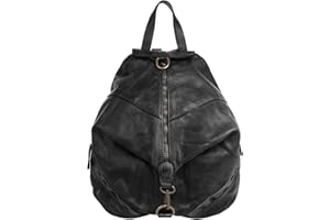 Samantha Look Sac à dos Damen echt Leder | Sac à dos vintage au look usé, sac à dos de ville 020015