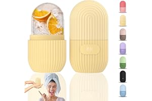 BEGOÑA ECHEGOYEN B-E ® Ice Roller | Rodillo Facial Hielo Silicona | Ice Roller Facial | Hielo Para la Cara Reutilizable | Skin Roller para Ojeras, Arrugas y Elasticidad (Crema)
