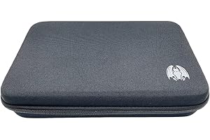 THE GRINNING GARGOYLE Estuche de Transporte para Guardar Botellas de Pintura en Miniatura - Estuche de Almacenamiento para 60 Botellas de Pintura en Miniatura con Espuma - Bolsillo para arbustos - Estante para Pintura