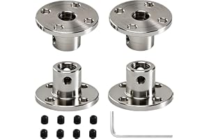 4 stycken 5 mm flänskoppling, motorguide, axelkoppling, 5 mm koppling