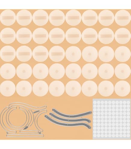 40 Gleiter Für Schieberkarten – Drehbar & Verschiebbar, Inkl. Klebepunkte, Für Scrapbooking, Kartenbasteln & DIY
