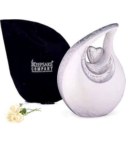 Rouwende engel crematie urn, volwassen grootte houten begrafenis urn, gepersonaliseerde urn, engel houten urn met gravure- meerdere kleuren - België