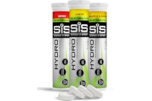 Science In Sport Hydro Electrolyte Tablets | Variety Pack - 3 Pack | Sugar Free Hydration Tablets | Essential Electrolytes to Reduce Fatigue & Aid Rehydration | 60 Servings