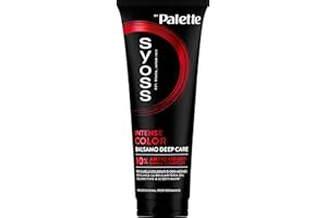 Syoss Palette Intense Color Balsamo Deep Care 250ml, Balsamo ristrutturante capelli con 10% Antioxidant-Shine-Complex che prolunga la brillantezza del colore fino a 12 settimane