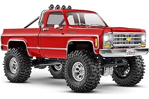 Traxxas TRX-4M Chevrolet K10 1/18 Rosso con ACCUS/Caricatore - 97064-1-RED