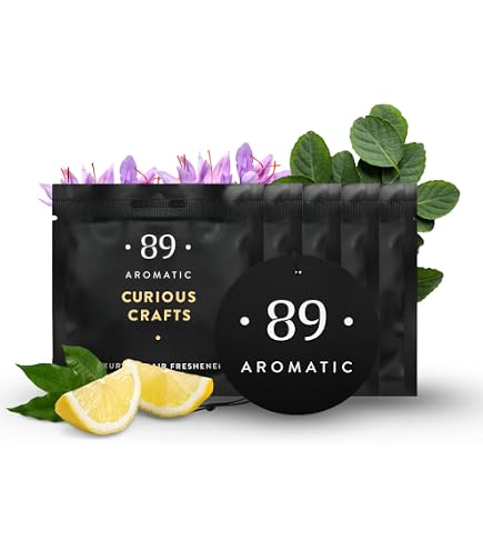 Aromatic • 89 • Deodorante di carta da appendere – 5 profumi – Esclusivi aromi di lusso – Ideale come regalo – Prodotto in Lituania