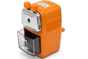 Ashton and Wright - Mechanical Desktop Pencil Sharpener - Orange