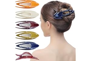 ‎RC ROCHE ORNAMENT RC ROCHE Women’s / Girls’ French Curved Hair Clip / Hair Grip