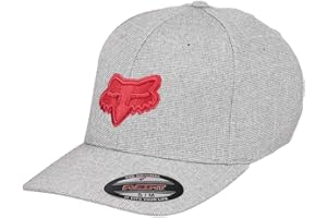 FOX RACING Fox Transposition Flexfit Hat Grey/Red