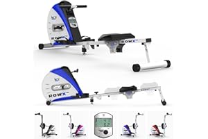 We R Sports Premium Rowing Machine Elastic Cord Resistance Body Tonner Home Rower Fitness Cardio Workout Weight Loss