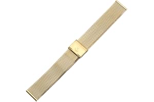 MARBURGER Uhrenarmband 18mm Edelstahl Milanaise - Werkzeug Montage Set