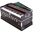 JAPS BIZ® 9 Stopper, 42 key Chudidaar Bellow, Bass Male -Two reeds With Coupler Harmonium with Free Carry Bag