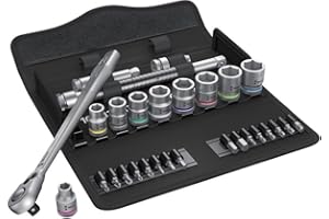 WERA 8100 SB 8 Juego de carraca Zyklop Metal