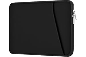 Laptop Case, Laptop Sleeve 14 inch, Durable Carrying Bag Shockproof Protective Case Cover, Handbags Briefcase Laptop Bag Compatible with 14" MacBook Air/Pro HP Asus Lenovo Notebook Computer, Black