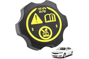GIONAR Coolant Reservoir Cap, Radiator Expansion Water Tank Cap for Vauxhall Opel Corsa D E Astra J K Insignia A B Mokka X Zafira B Zafira Tourer C Meriva B Adam 13502353 1305248 13598760