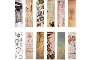 YOSCO Lot de 30 Marque-pages de Style Vintage pour les femmes hommes (Collection rétro)