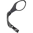 Hafny Handlebar Bike Mirror, Unbreakable Safe Stainless Steel Lens, Ebike mirrors, HF-MR081 (Right)