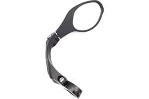 Hafny Handlebar Bike Mirror, Unbreakable Safe Stainless Steel Lens, Ebike mirrors, HF-MR081 (Right)