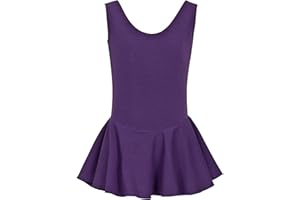 tanzmuster Ballettkleid Mädchen ärmellos - Nora - Gr. 92-170 - Baumwolle - Ballettbody Kinder Ballett Trikot