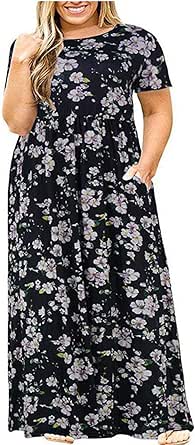 amazon plus size white maxi dresses