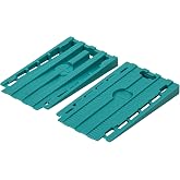 Wolfcraft 120 Universal Wedges 2 in 1 - Laminate and Vinyl Flooring | 2 in 1 spacers for expansion joints or wedges in lamina