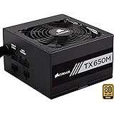 Corsair TX650M PC-Netzteil (Teil-Modulares Kabelmanagement, 80 Plus Gold, 650 Watt, EU)