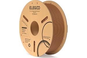 ELEGOO PLA-filament, 1,75 mm, 3D-skrivarfilament, PLA, brun, 1 kg
