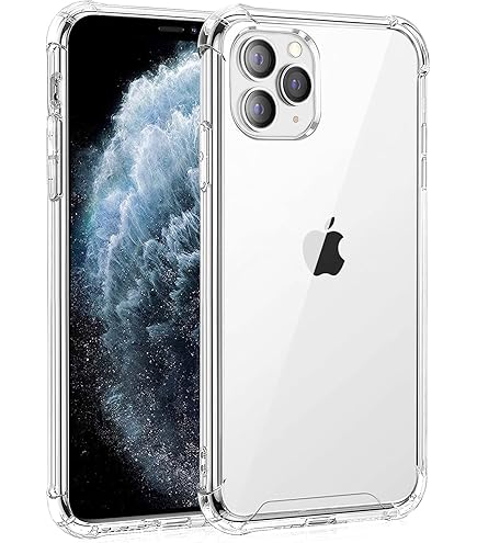 Whioltl Cover per iPhone 11 Pro, Custodia Protettiva per Telefono con Retro Rigido e Cover Morbida in TPU per iPhone 11 Pro da 5.8 Pollici Phone case funda coque- Trasparente Whioltl Cover per iPhone 11 Pro, Custodia Protettiva per Telefono con Retro Rigido e Cover Morbida in TPU per iPhone 11 Pro da 5.8 Pollici Phone case funda coque- Trasparente