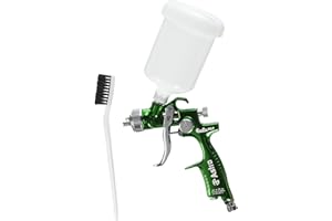 ASTRO PNEUMATIC TOOL Astro eurohvt1 Europro Forjado HVLP Pistola de Touch Up Pistola con 1 mm de la Boquilla y plástico Taza