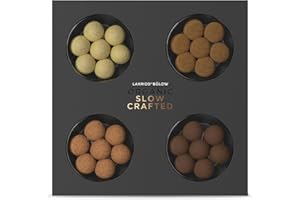 ‎LAKRIDS BY BÜLOW LAKRIDS BY BÜLOW - Slow Crafted Selection Box - 175g - Handgefertigte Lakritze umhüllt von edler Schokolade in hochwertiger Geschenkbox