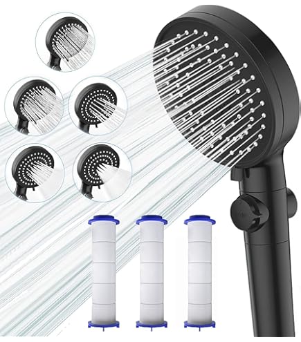 6 Filtri Doccia In Cotone PP - Per Acqua Pulita E Pelle Sana - Foto 4