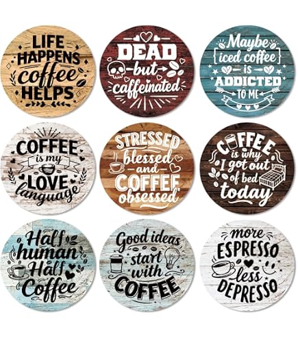 Lot De 6 Sous-verres Pimpernel En Liège - Coasters Décoratifs Style Anglais - Occasion