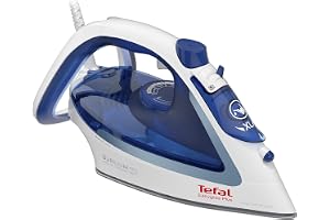 Tefal FV5736 Easygliss Ångstrykjärn (2500 watt, extra ångström: 220 g/min, tankfyllningsmängd: 270 ml) blå