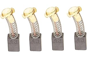 UFELICE 4 Pcs Carbon Brushes Compatible With Hitachi 999-043 999043Power Tool Motor Brush Replacement Part