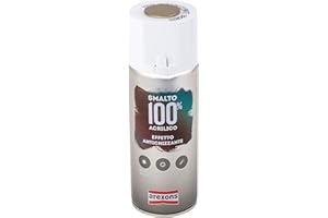 AREXONS SMALTO 100% ACRILICO ANTICHIZZANTE spray Bronzo 400 ml vernice universale, bomboletta acrilico resine di alta qualità, essiccazione rapida