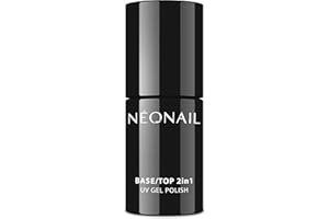 ‎NÉONAIL NÉONAIL UV Nagellack - Base/Top Coat Gel UV - Base/Top 2in1 7,2 ml - NÉONAIL Überlack Für Nägel - UV Lack - Gel Nägel - Nageldesign
